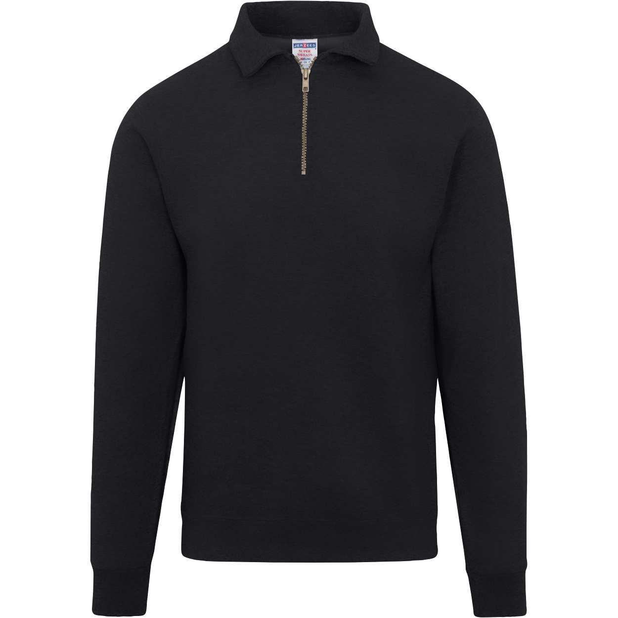 CLOSEOUT - 4528 Jerzees Mens Fleece Quarter Zip Pullover - Image 3